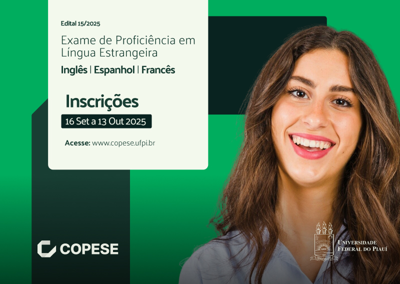 Exame de Proficiência - Edital 15/2025 - PROVAS ON-LINE